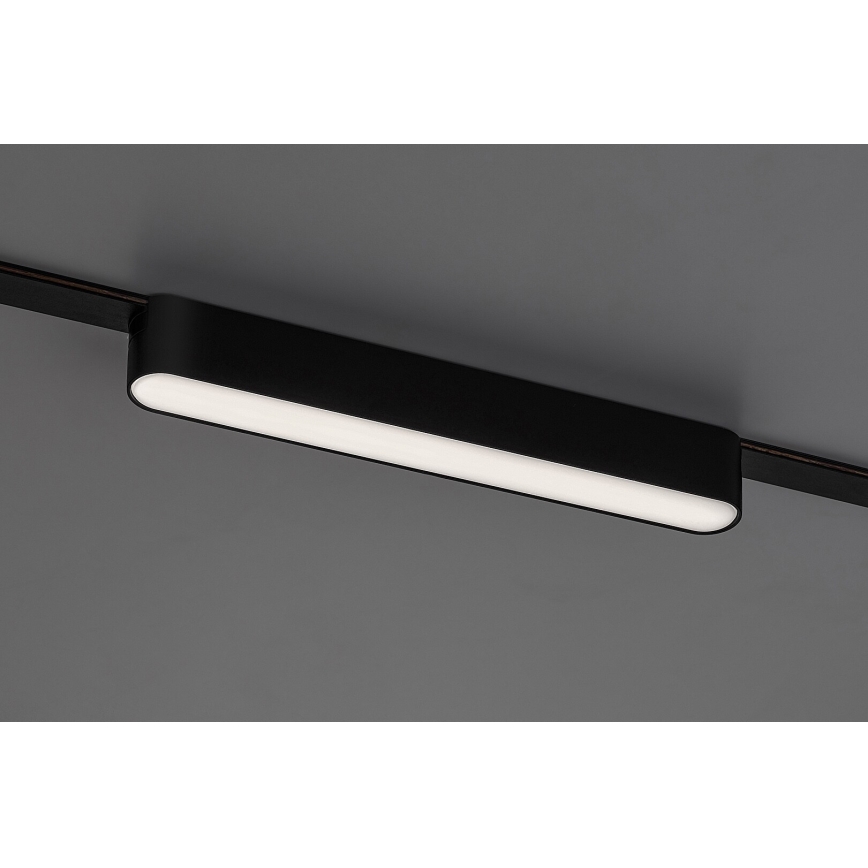 Rabalux - LED Dimmable φωτιστικό οροφής για μονοφασική ράγα LED/12W/24V 2700-5500K Wi-Fi Tuya 22 cm μαύρο