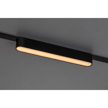 Rabalux - LED Dimmable φωτιστικό οροφής για μονοφασική ράγα LED/12W/24V 2700-5500K Wi-Fi Tuya 22 cm μαύρο