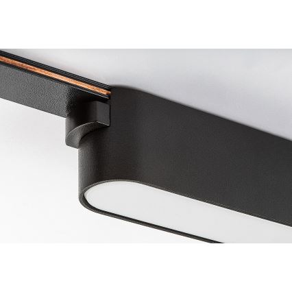 Rabalux - LED Dimmable φωτιστικό οροφής για μονοφασική ράγα LED/16W/24V 2700-5500K Wi-Fi Tuya 33 cm μαύρο