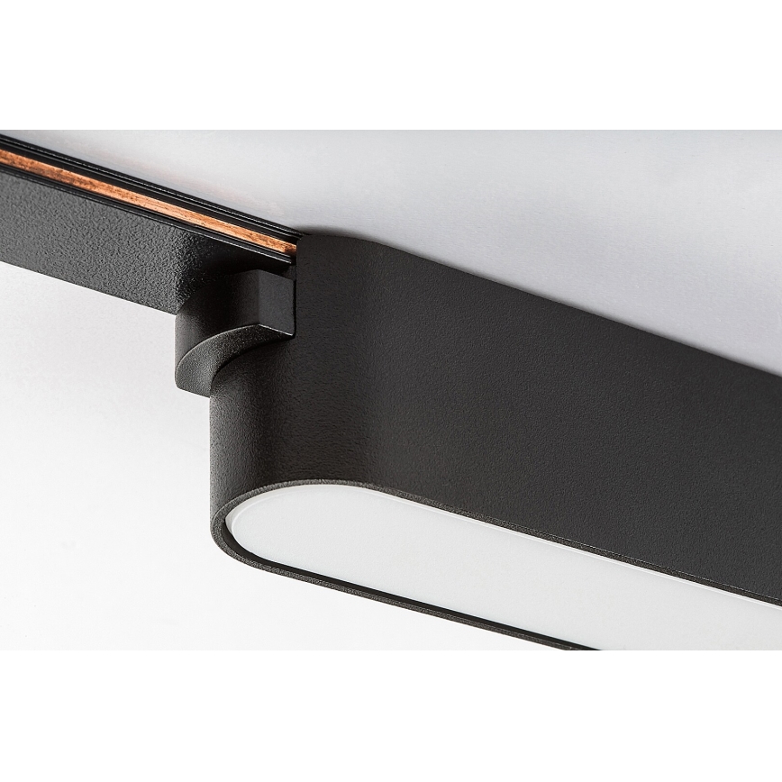 Rabalux - LED Dimmable φωτιστικό οροφής για μονοφασική ράγα LED/16W/24V 2700-5500K Wi-Fi Tuya 33 cm μαύρο