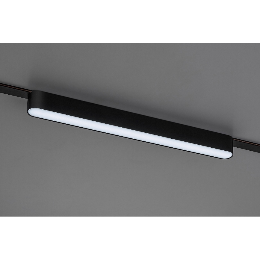 Rabalux - LED Dimmable φωτιστικό οροφής για μονοφασική ράγα LED/16W/24V 2700-5500K Wi-Fi Tuya 33 cm μαύρο
