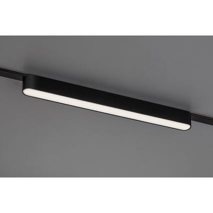 Rabalux - LED Dimmable φωτιστικό οροφής για μονοφασική ράγα LED/16W/24V 2700-5500K Wi-Fi Tuya 33 cm μαύρο