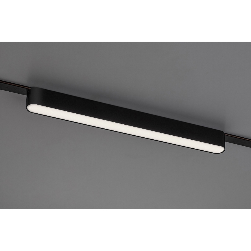 Rabalux - LED Dimmable φωτιστικό οροφής για μονοφασική ράγα LED/16W/24V 2700-5500K Wi-Fi Tuya 33 cm μαύρο