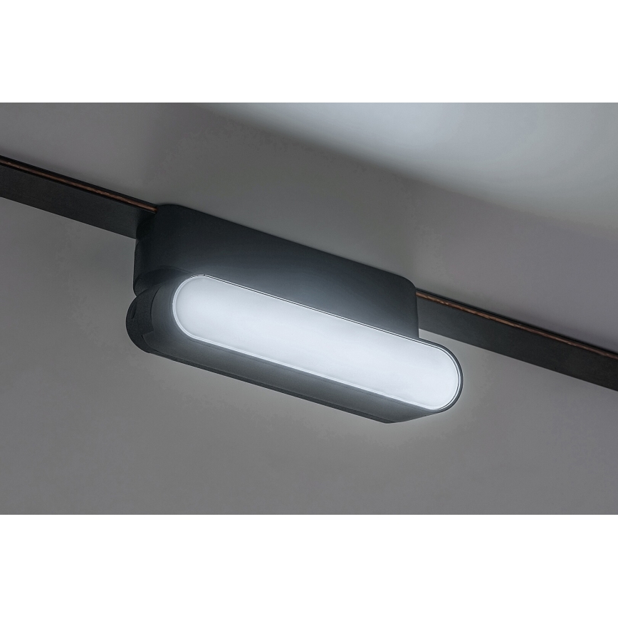 Rabalux - LED Dimmable φωτιστικό οροφής για μονοφασική ράγα LED/4W/24V 2700-5500K Wi-Fi Tuya 11,5 cm μαύρο