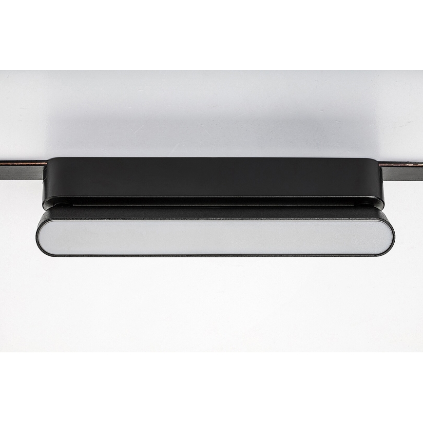 Rabalux - LED Dimmable φωτιστικό οροφής για μονοφασική ράγα LED/7W/24V 2700-5500K Wi-Fi Tuya 22 cm μαύρο