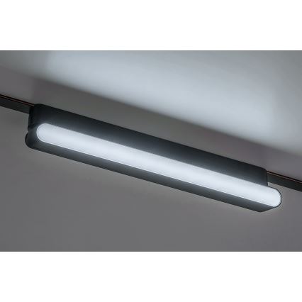 Rabalux - LED Dimmable φωτιστικό οροφής για μονοφασική ράγα LED/13W/24V 2700-5500K Wi-Fi Tuya 33 cm μαύρο