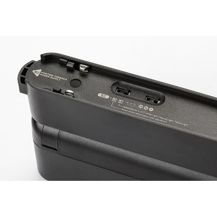 Rabalux - LED Dimmable φωτιστικό οροφής για μονοφασική ράγα LED/13W/24V 2700-5500K Wi-Fi Tuya 33 cm μαύρο