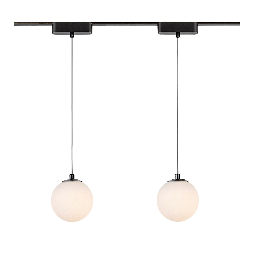 Rabalux - Led Dimmable κρεμαστό φωτιστικό οροφής για 1-φασική ράγα LED/5W/24V 2700-5500K Wi-Fi Tuya μαύρο