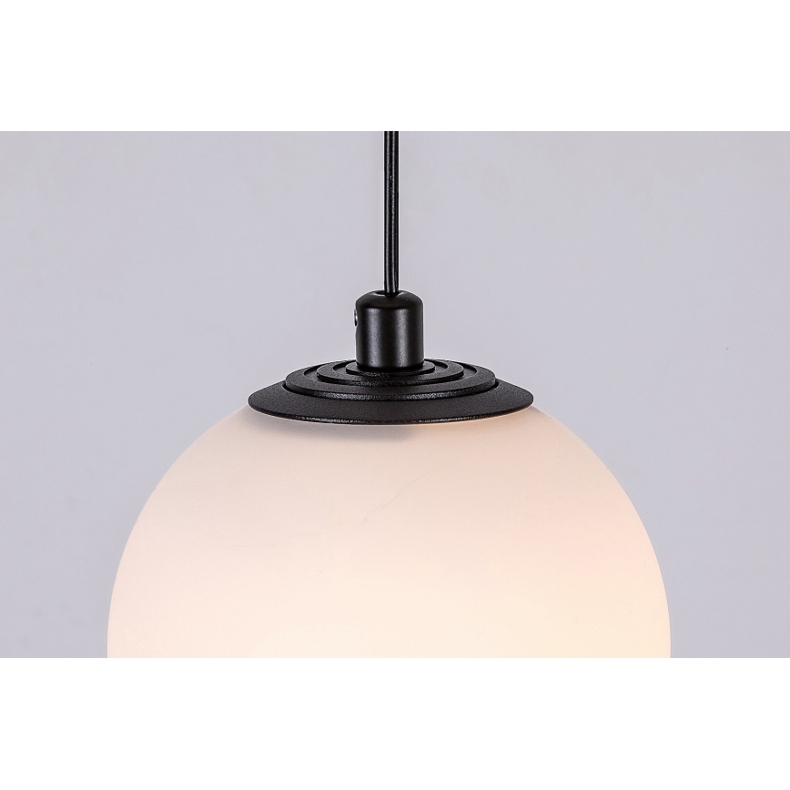 Rabalux - Led Dimmable κρεμαστό φωτιστικό οροφής για 1-φασική ράγα LED/5W/24V 2700-5500K Wi-Fi Tuya μαύρο