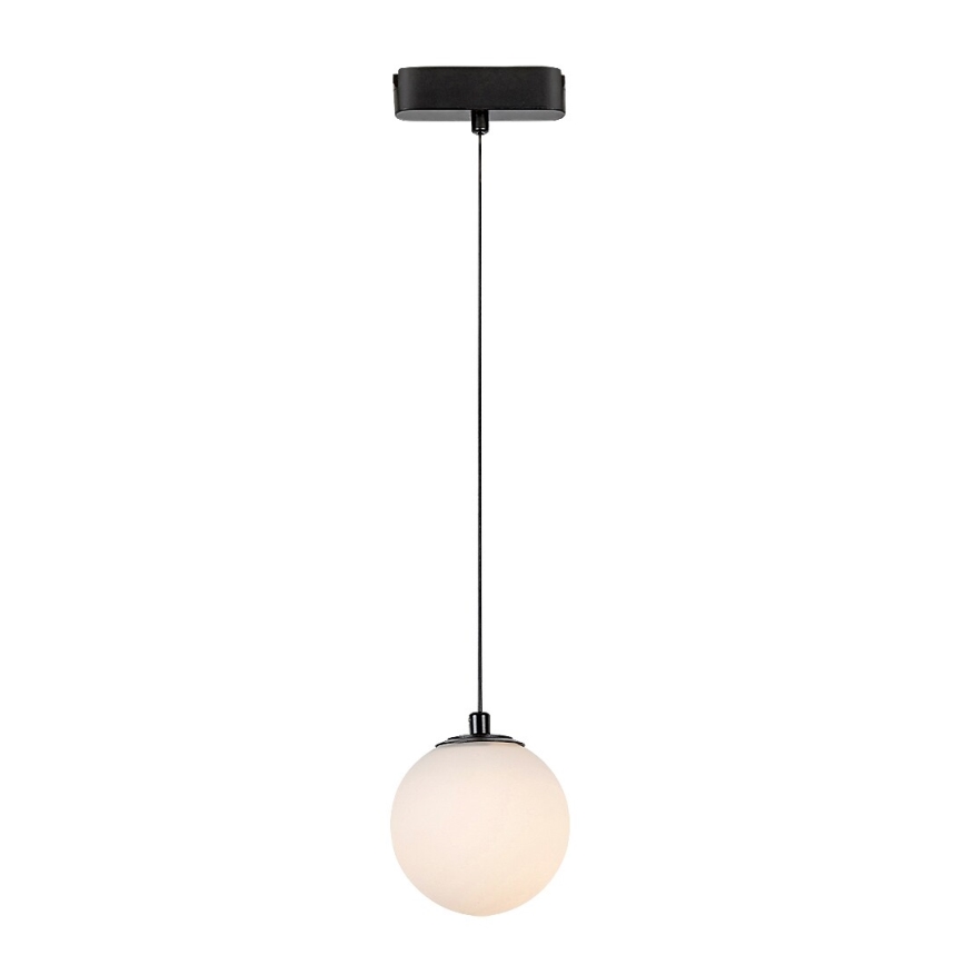 Rabalux - Led Dimmable κρεμαστό φωτιστικό οροφής για 1-φασική ράγα LED/5W/24V 2700-5500K Wi-Fi Tuya μαύρο