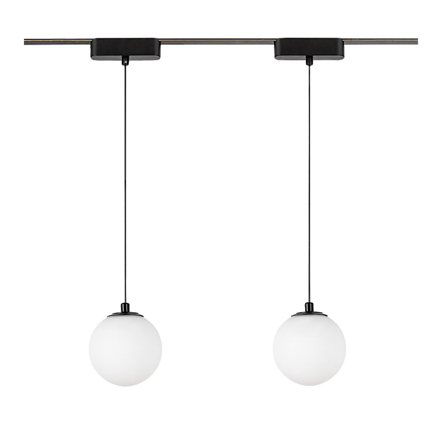 Rabalux - Led Dimmable κρεμαστό φωτιστικό οροφής για 1-φασική ράγα LED/5W/24V 2700-5500K Wi-Fi Tuya μαύρο