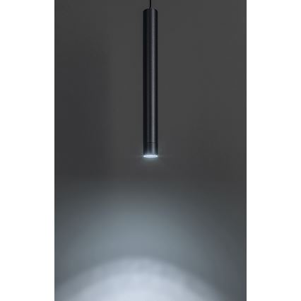 Rabalux - Led Dimmable κρεμαστό φωτιστικό οροφής για 1-φασική ράγα LED/5W/24V 2700-5500K Wi-Fi Tuya μαύρο