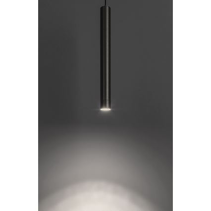 Rabalux - Led Dimmable κρεμαστό φωτιστικό οροφής για 1-φασική ράγα LED/5W/24V 2700-5500K Wi-Fi Tuya μαύρο