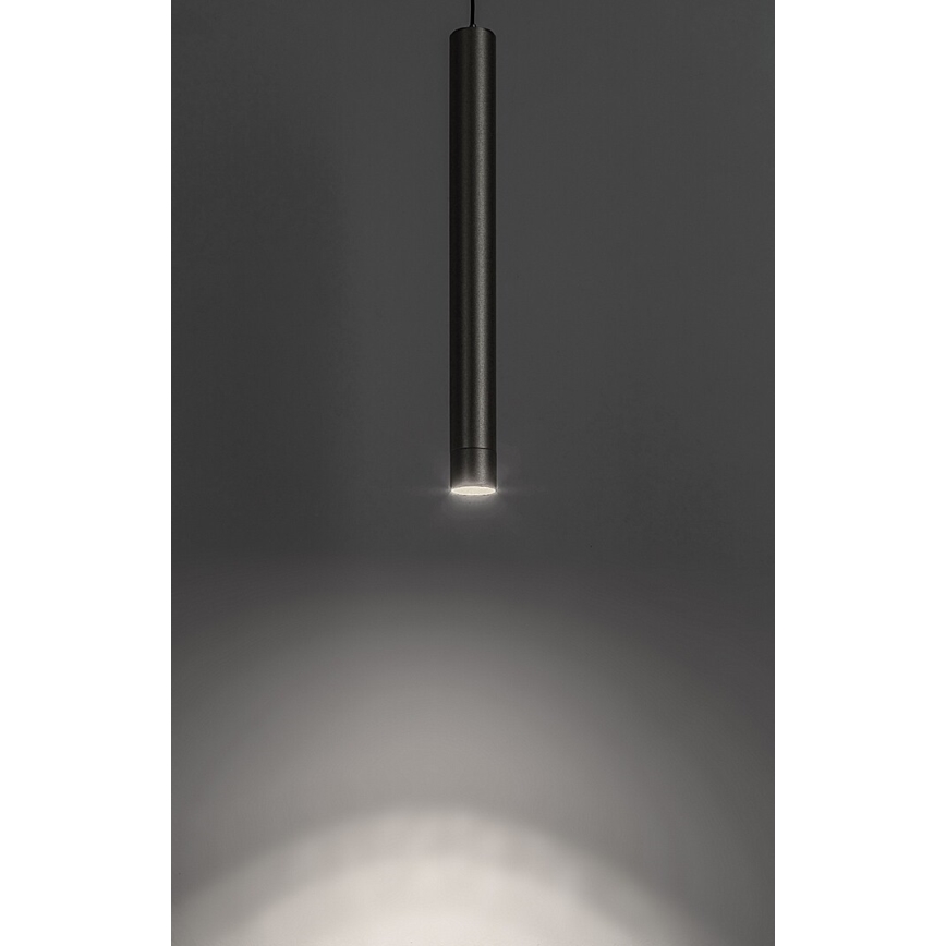 Rabalux - Led Dimmable κρεμαστό φωτιστικό οροφής για 1-φασική ράγα LED/5W/24V 2700-5500K Wi-Fi Tuya μαύρο