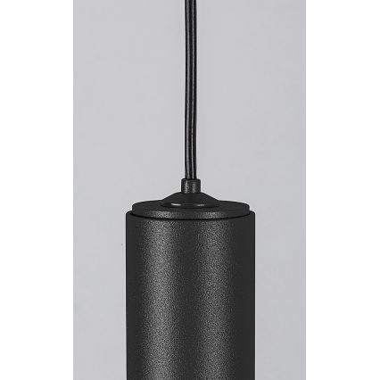 Rabalux - Led Dimmable κρεμαστό φωτιστικό οροφής για 1-φασική ράγα LED/5W/24V 2700-5500K Wi-Fi Tuya μαύρο
