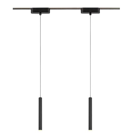 Rabalux - Led Dimmable κρεμαστό φωτιστικό οροφής για 1-φασική ράγα LED/5W/24V 2700-5500K Wi-Fi Tuya μαύρο
