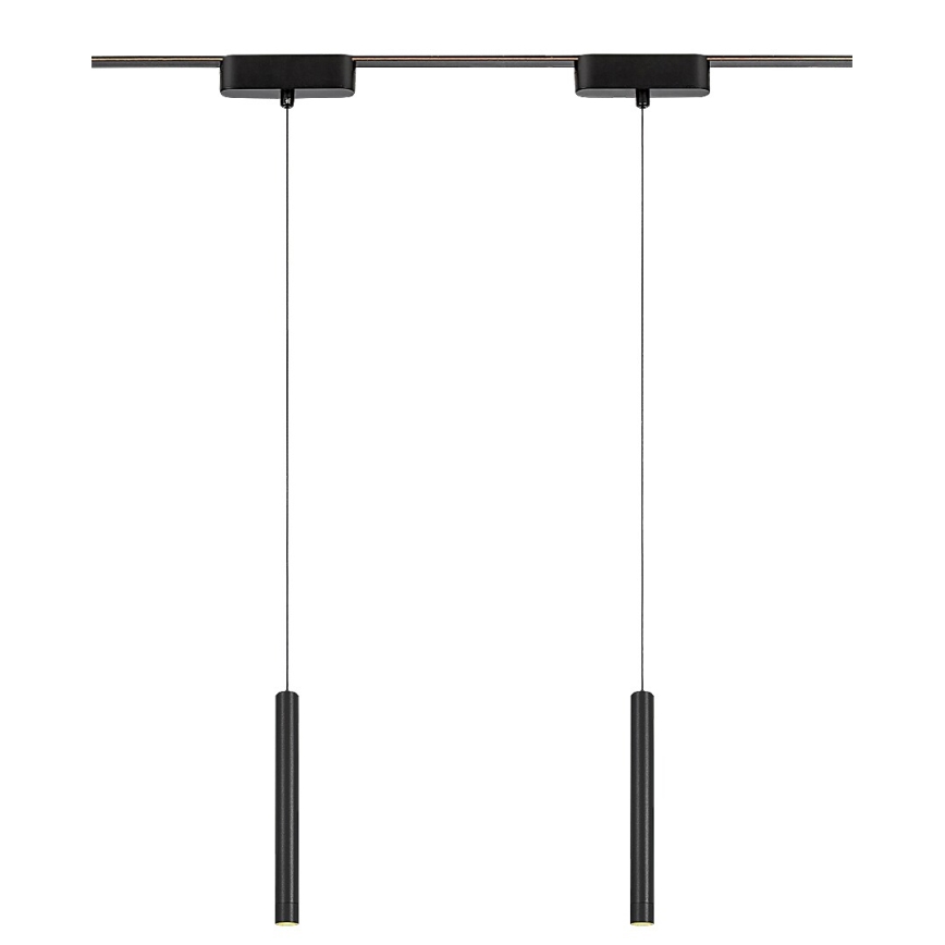 Rabalux - Led Dimmable κρεμαστό φωτιστικό οροφής για 1-φασική ράγα LED/5W/24V 2700-5500K Wi-Fi Tuya μαύρο