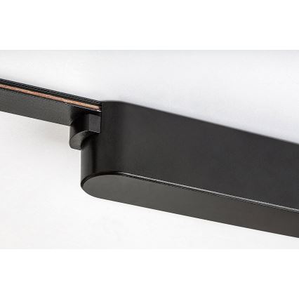 Rabalux - Τροφοδοτικό ράγας για φωτιστικά 80W/230V 10,2 + 33 cm μαύρο