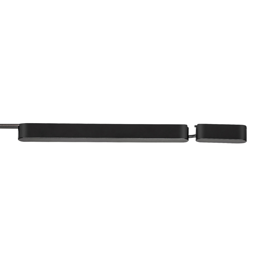 Rabalux - Τροφοδοτικό ράγας για φωτιστικά 80W/24V 10,2 + 33 cm μαύρο