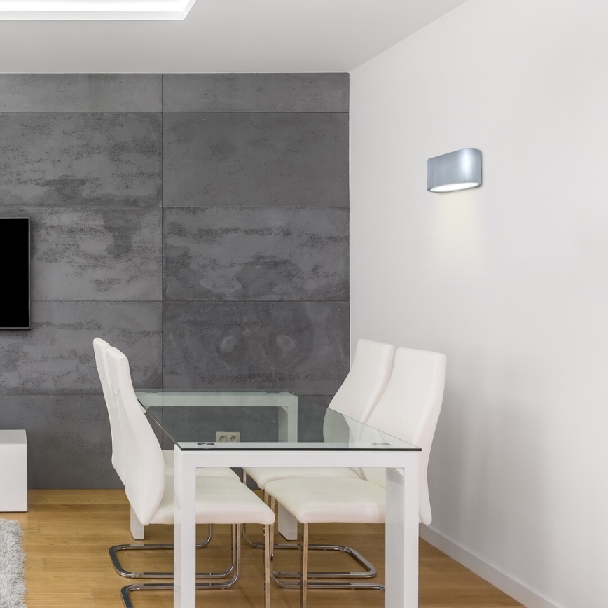 Rabalux - Φωτιστικό τοίχου 1xG9/10W/230V γκρι