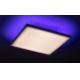 Rabalux - LED RGB dimmable φωτιστικό οροφής LED/18W/230V 3000-6500K 30x30 cm + τηλεχειριστήριο