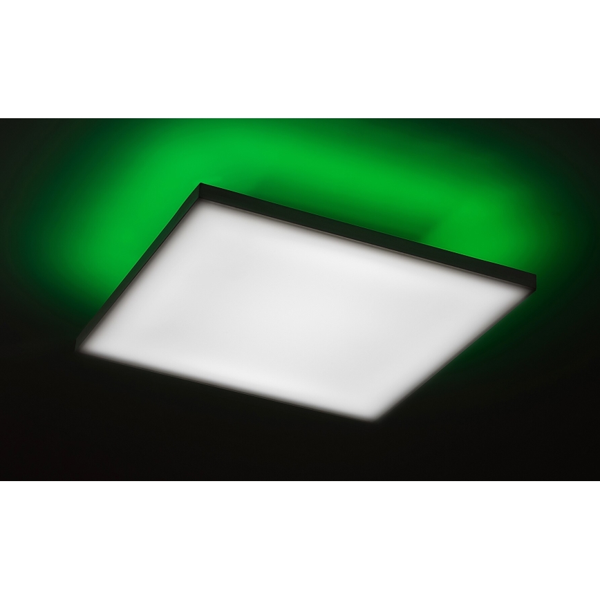 Rabalux - LED RGB dimmable φωτιστικό οροφής LED/18W/230V 3000-6500K 30x30 cm + τηλεχειριστήριο