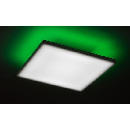 Rabalux - LED RGB Ρυθμιζόμενο φωτιστικό οροφής LED/18W/230V 3000-6500K 30x30 εκ. + τηλεχειριστήριο