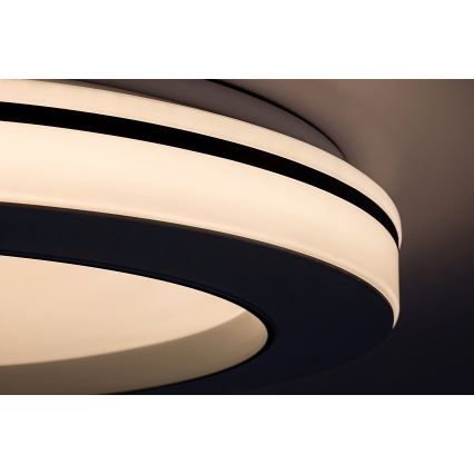 Rabalux - LED Ρυθμιζόμενο Φωτιστικό Οροφής LED/47W/230V 3000-6500K με τηλεχειριστήριο, διάμετρος 48 εκ.
