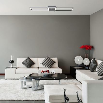 Rabalux - LED Ρυθμιζόμενο φωτιστικό οροφής LED/38W/230V 3000-6500K Wi-Fi Tuya + τηλεχειριστήριο 20x102 cm