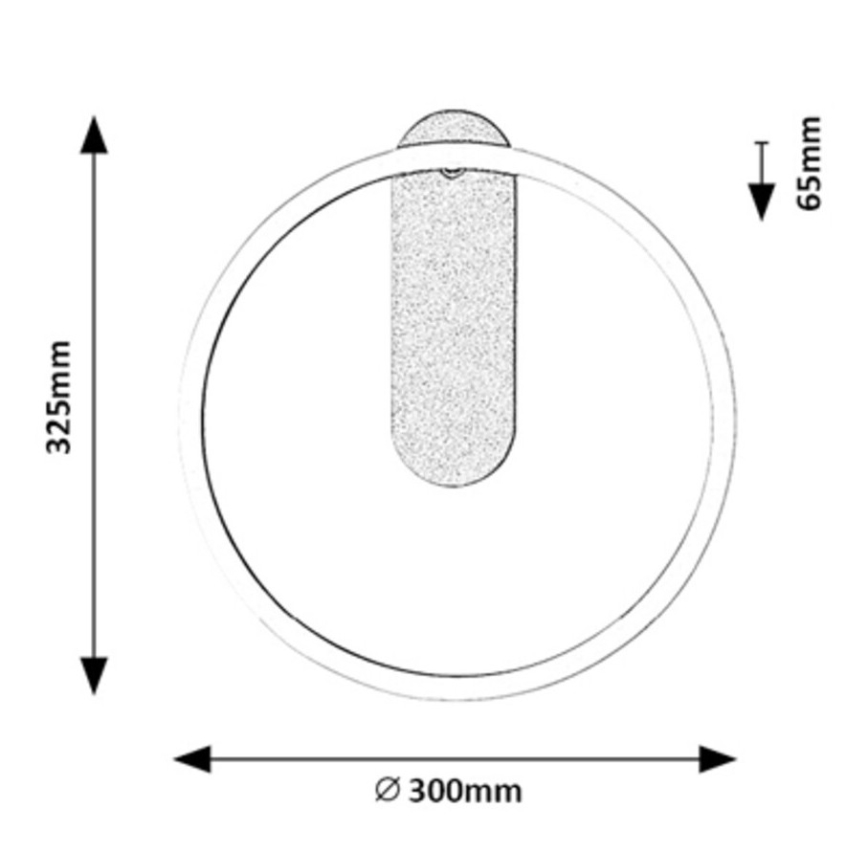 Rabalux - LED Επιτοίχιο φωτιστικό LED/14W/230V 3000K