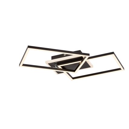 Rabalux - Φωτιστικό οροφής LED LED/40W/230V 3000K μαύρο 39x50 cm
