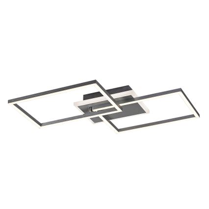 Rabalux - LED Οροφωτιστικό LED/40W/230V 4000K ματ χρώμιο 39x50 εκ.