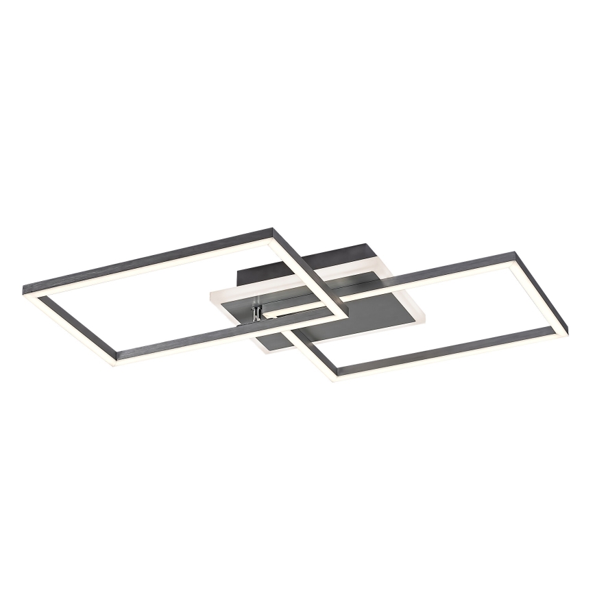 Rabalux - LED Οροφωτιστικό LED/40W/230V 4000K ματ χρώμιο 39x50 εκ.