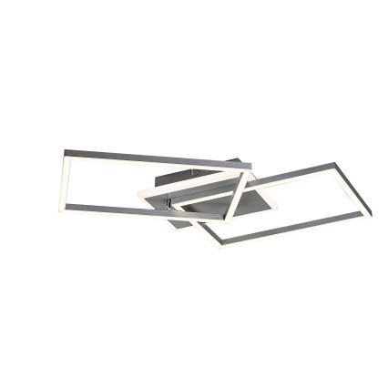 Rabalux - LED Οροφωτιστικό LED/40W/230V 4000K ματ χρώμιο 39x50 εκ.