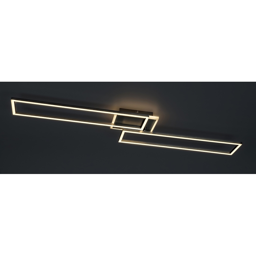 Rabalux - LED Dimmable φωτιστικό οροφής LED/40W/230V 2700-6500K Wi-Fi Tuya ματ χρώμιο + τηλεχειριστήριο