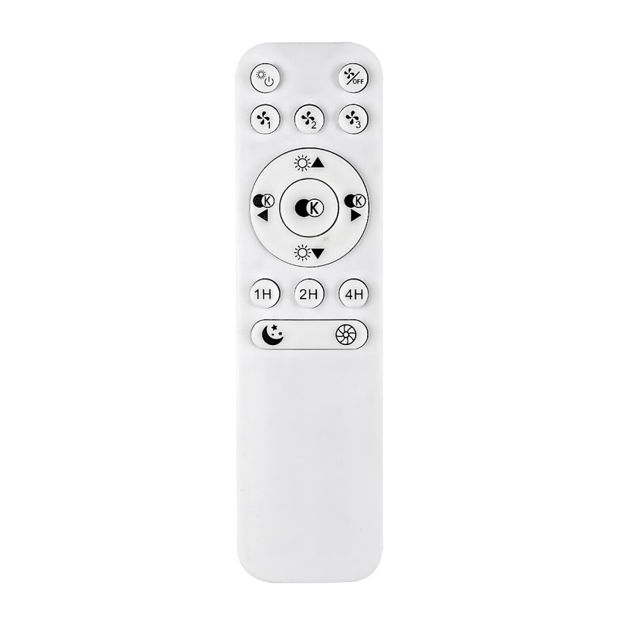 Rabalux - LED Φωτιστικό οροφής dimmable με ανεμιστήρα LED/30W/230V 3000-6500K + τηλεχειριστήριο