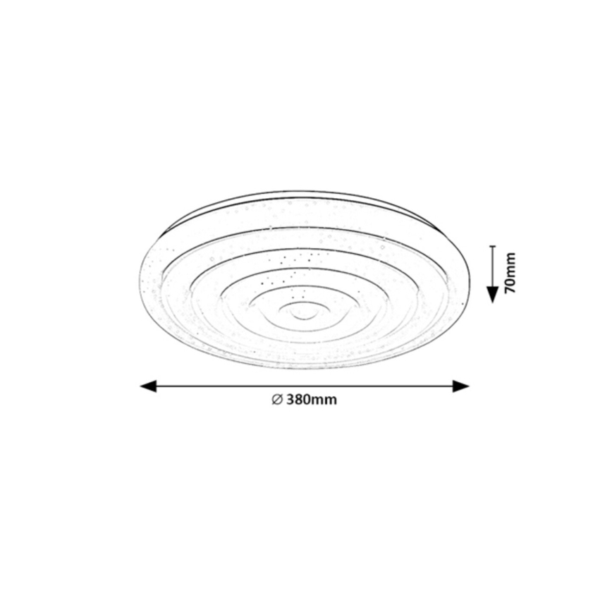 Rabalux - LED Οροφωτιστικό LED/24W/230V 4000K