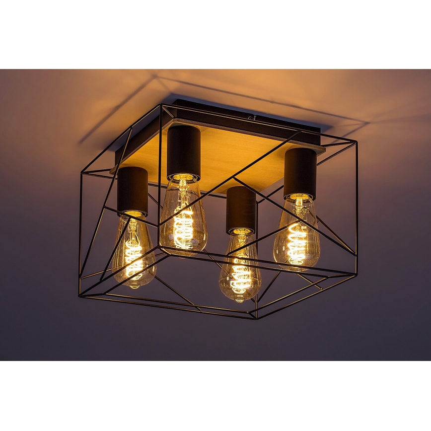 Rabalux - Φωτιστικό οροφής 4xE27/40W/230V