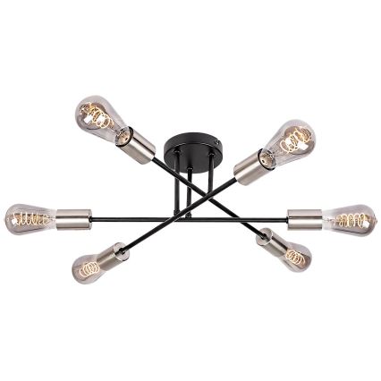 Rabalux - Πλαφονιέρα οροφής 6xE27/25W/230V