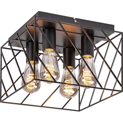 Rabalux - Οροφής φωτιστικό 4xE27/25W/230V 30x30 εκ.