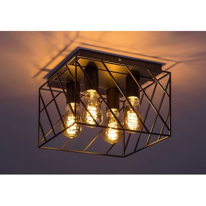 Rabalux - Φωτιστικό οροφής 4xE27/25W/230V