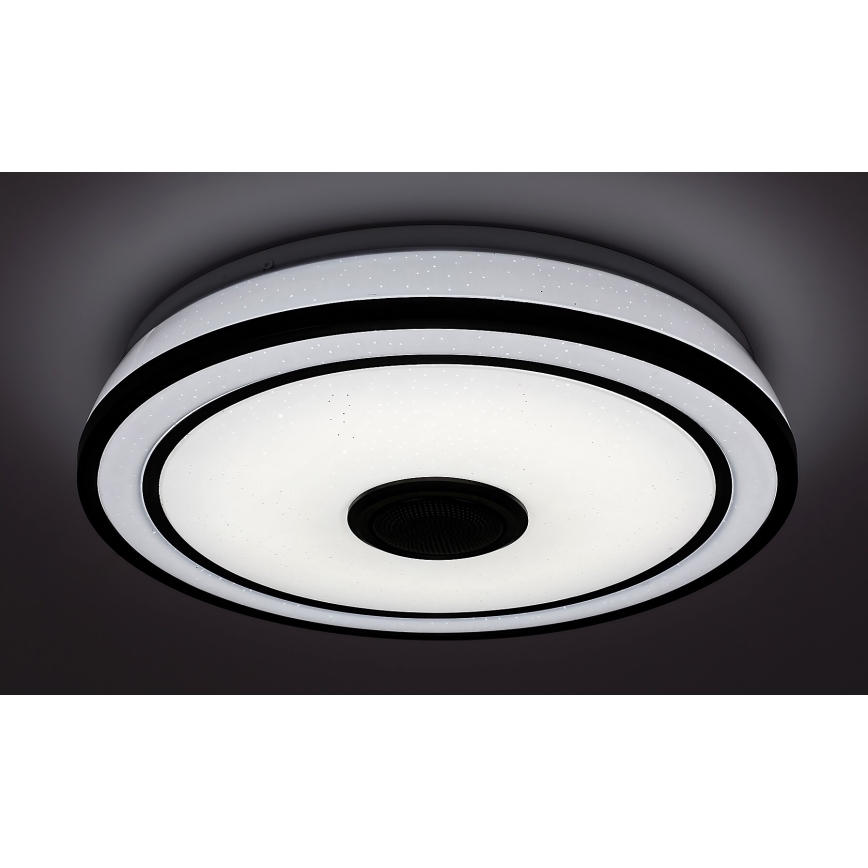 Rabalux - LED RGB dimmable φωτιστικό οροφής με ηχείο LED/24W/230V 3000-6500K + τηλεχειριστήριο