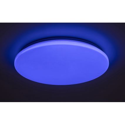 Rabalux - LED RGB dimmable φωτιστικό οροφής LED/24W/230V Wi-Fi Tuya 3000-6500K 31 cm