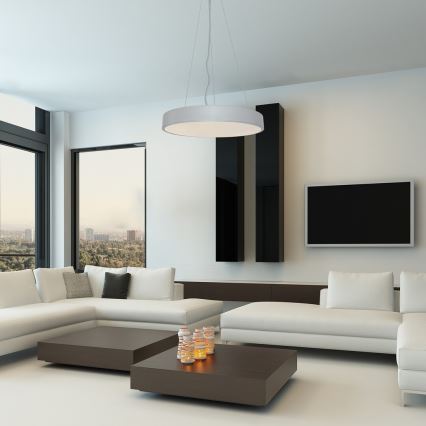 Rabalux - LED Πολύφωτο με καλώδιο LED/36W/230V 4000K ασημί