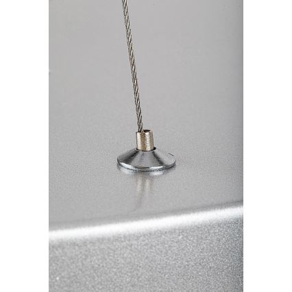 Rabalux - LED Πολύφωτο με καλώδιο LED/36W/230V 4000K ασημί