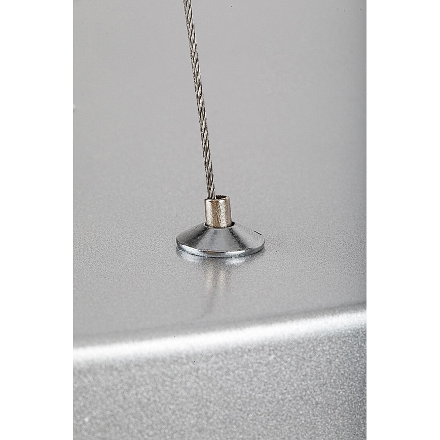 Rabalux - LED Πολύφωτο με καλώδιο LED/36W/230V 4000K ασημί