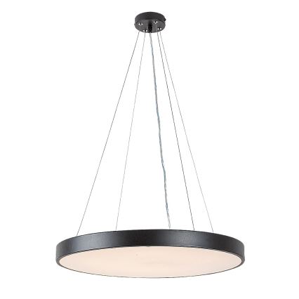 Rabalux - Led Dimmable κρεμαστό φωτιστικό οροφής LED/60W/230V 3000-6000K μαύρο + τηλεχειριστήριο