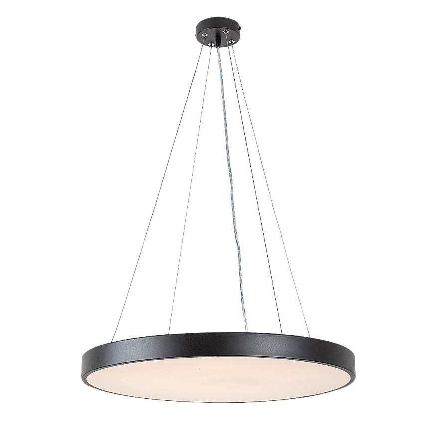 Rabalux - Led Dimmable κρεμαστό φωτιστικό οροφής LED/60W/230V 3000-6000K μαύρο + τηλεχειριστήριο