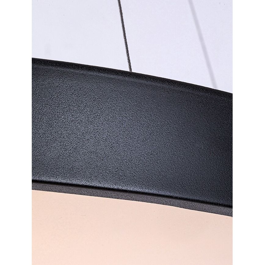 Rabalux - Led Dimmable κρεμαστό φωτιστικό οροφής LED/60W/230V 3000-6000K μαύρο + τηλεχειριστήριο