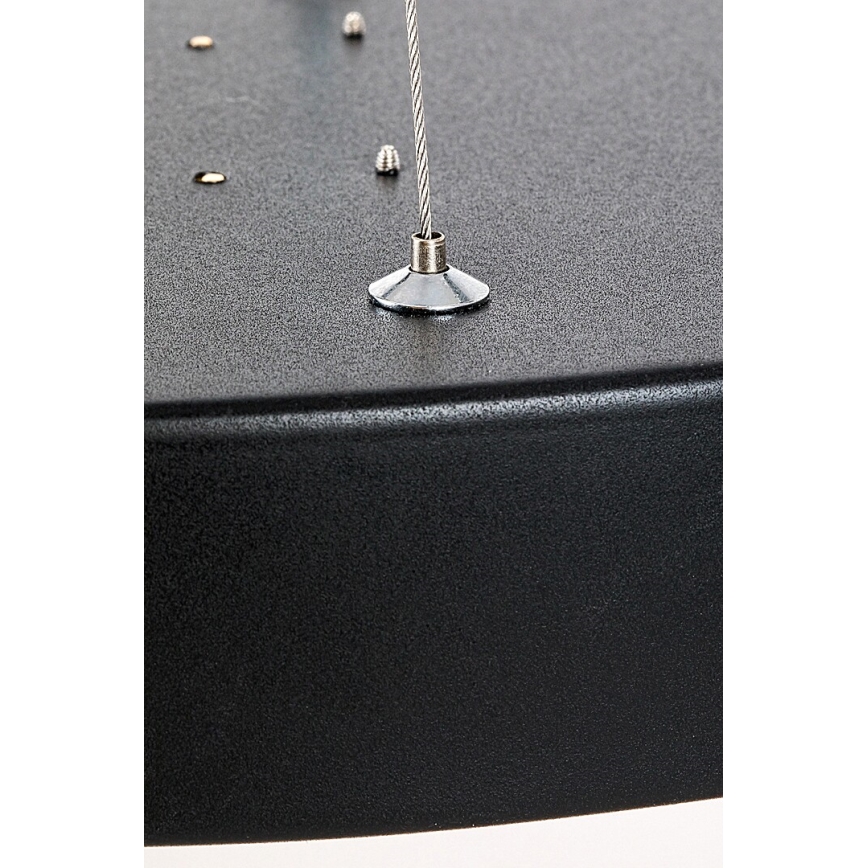 Rabalux - Ρυθμιζόμενο LED φωτιστικό οροφής με καλώδιο LED/60W/230V 3000-6000K μαύρο + τηλεχειριστήριο